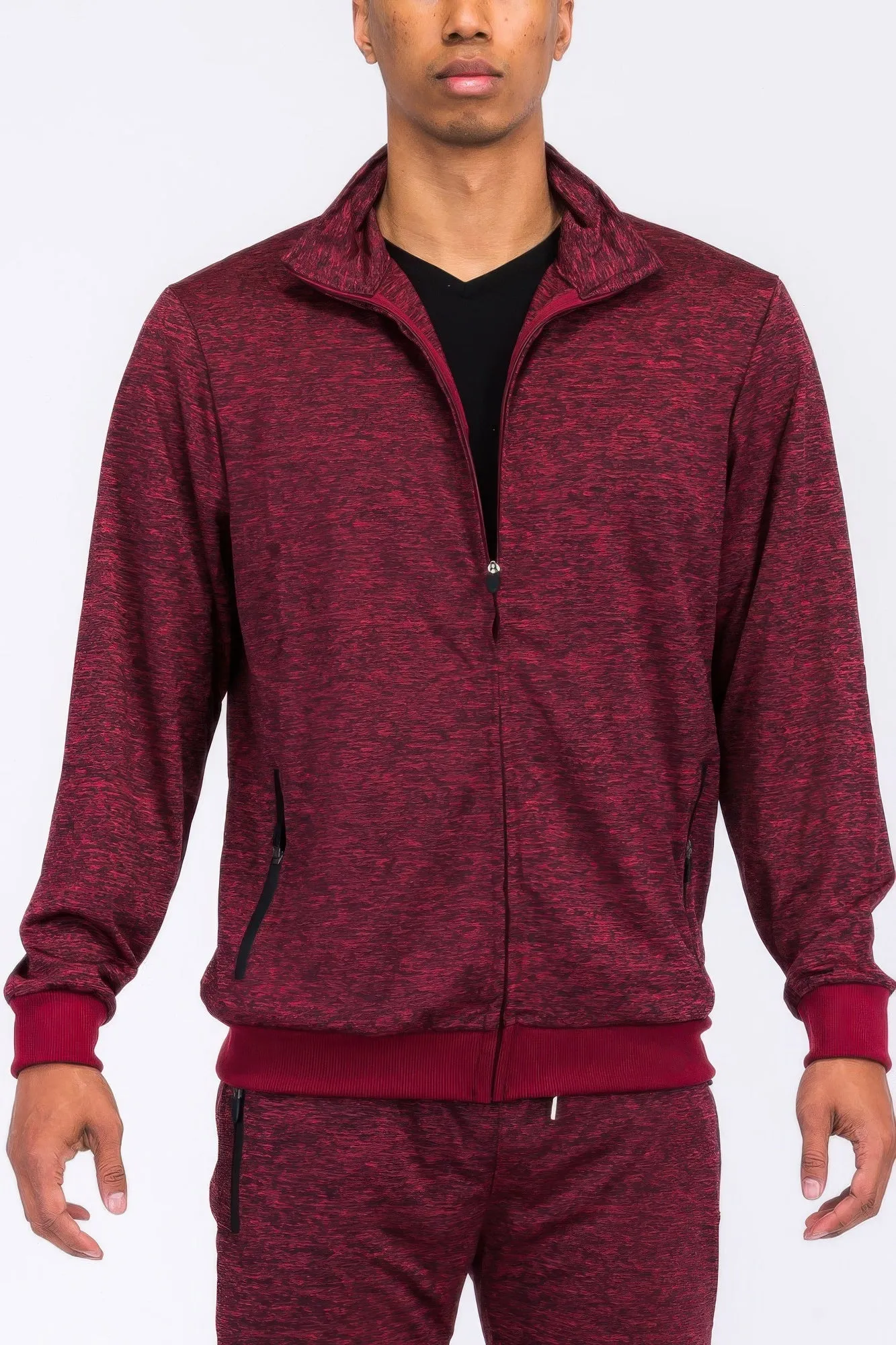 Men's Marbled Track Jacket