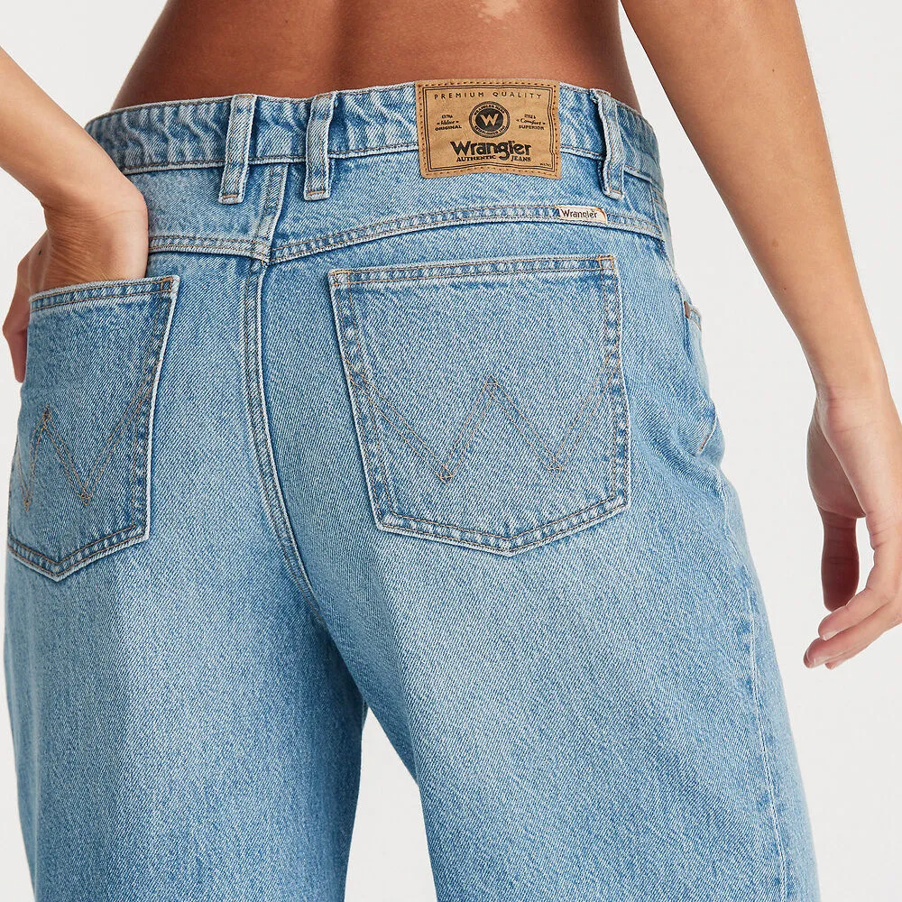 MID JOPLIN RELAXED JEAN - GEMSTONE BLUE